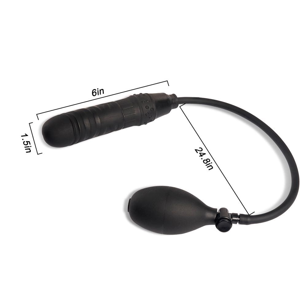Inflatable Penis Anal Trainer Balloon Plug
