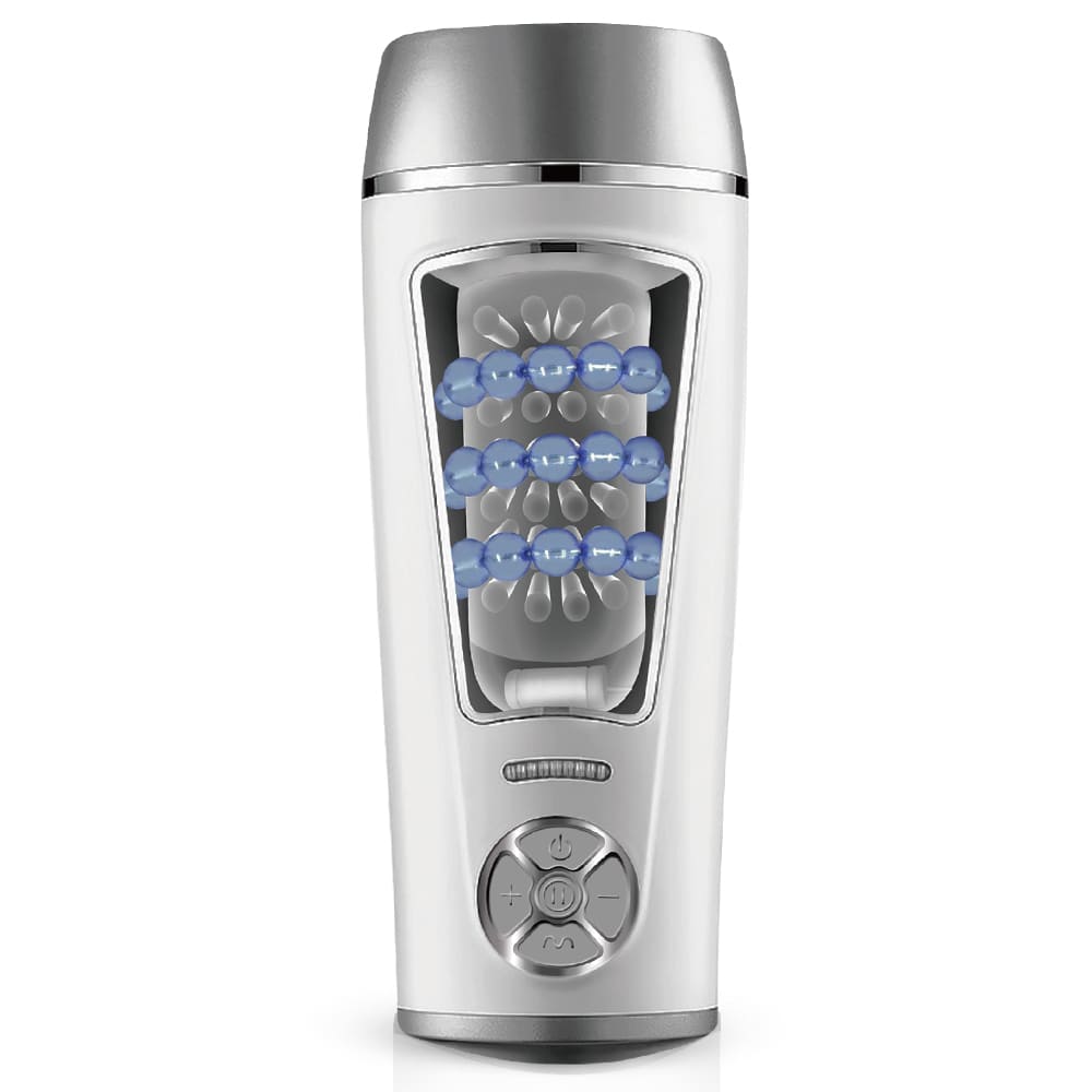 Sexoralab 10 Thrusting 10 Speeds Massage Rings Male Masturbator Cup